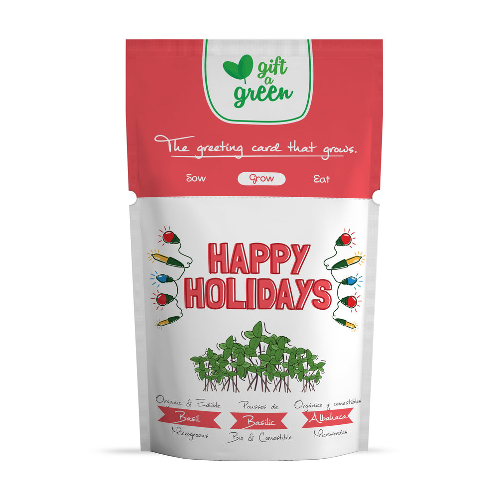 
                  
                    Happy Holidays Card | Basil Microgreens
                  
                
